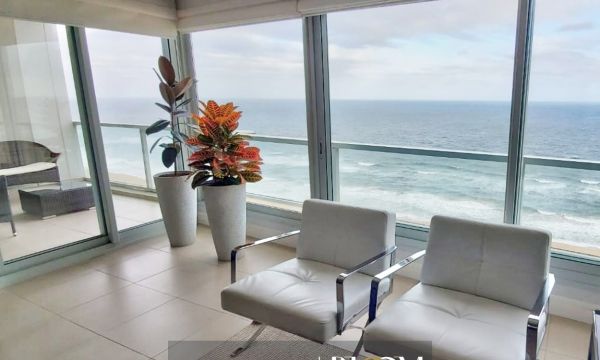 Hermoso apartamento, 2 suites + dep, primera llínea de mar, Le Parc, Punta del Este